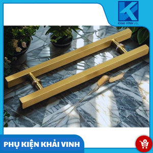 Tay kính vàng hộp 20x40x600